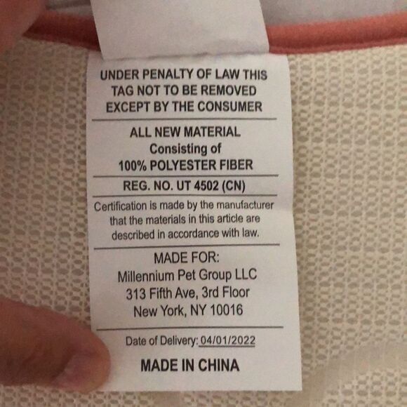 Woof Multi-purpose Comfort Pet Mat in Pink - Picture 7 of 9